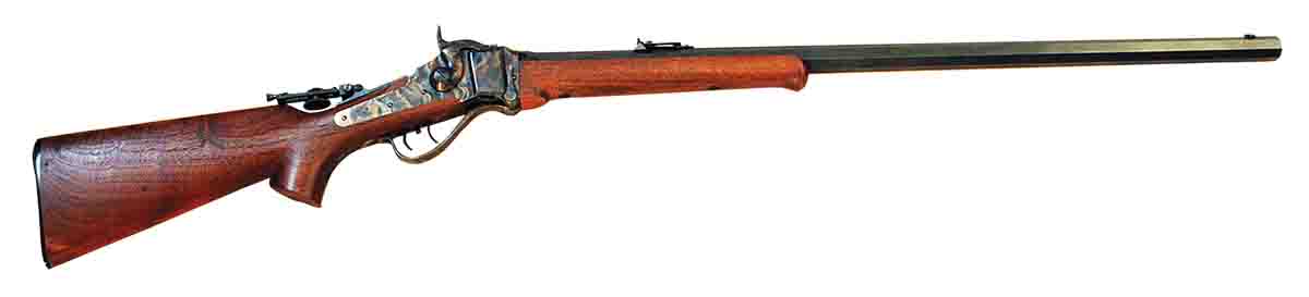 John’s reproduction .40-65 is a fine rifle that shoots well.